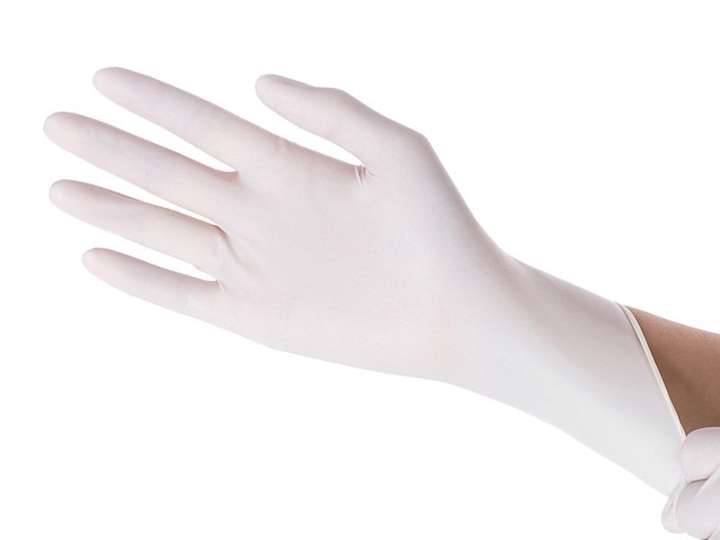 latex examination gloves
