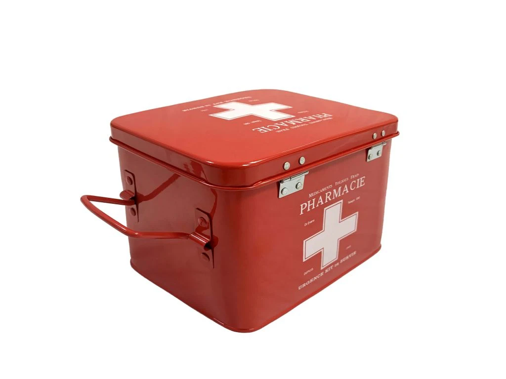 first aid kit iron box