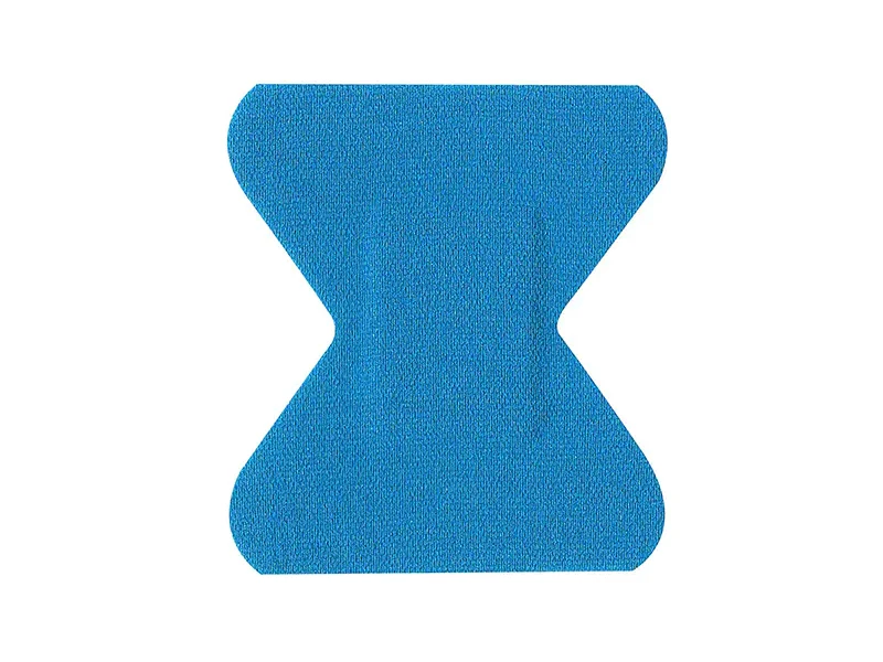 detectable wound plaster X shape