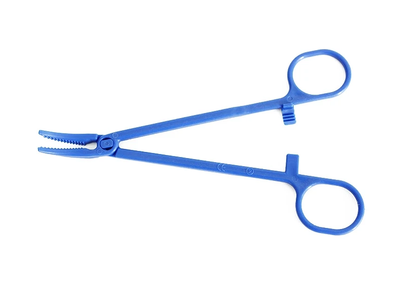 Hemostatic Forceps Tip Curved