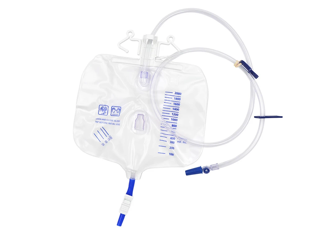 urine bag with catheter
