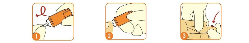 Instrucciones de Uso del Lancetas de Seguridad